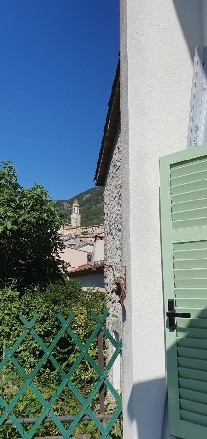 La Tiniera A Luceram - Maison Renovee 2023- Terrasse - Wifi - Village Des Creches Exteriör bild