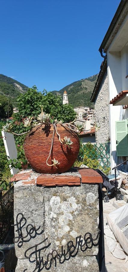 La Tiniera A Luceram - Maison Renovee 2023- Terrasse - Wifi - Village Des Creches Exteriör bild